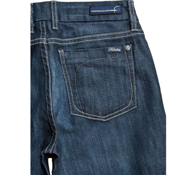 Fidelity Jason Trotzuk Royal Denim Houston Calvary Skinny Fit Jeans Size 26 NWOT - Picture 7 of 9